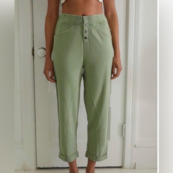 Urban Outfitters OUT FROM UNDER Danica Lounge Pants S Dusty Purple Baggy Cuffed - Picture 6 of 7